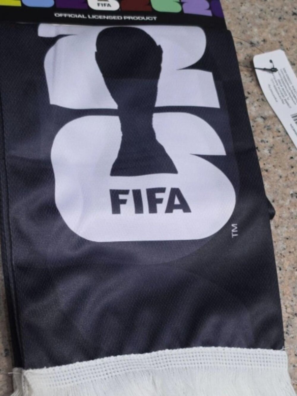 Official FIFA World Cup 2026 WE ARE Fan Scarf Soccer Licensed Collectible NIB